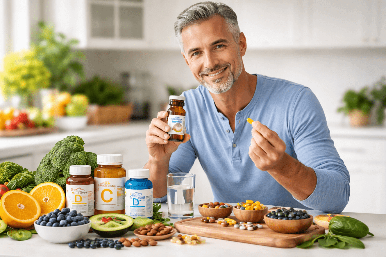 The Ultimate Guide to Vitamins for Anti Ageing in Men