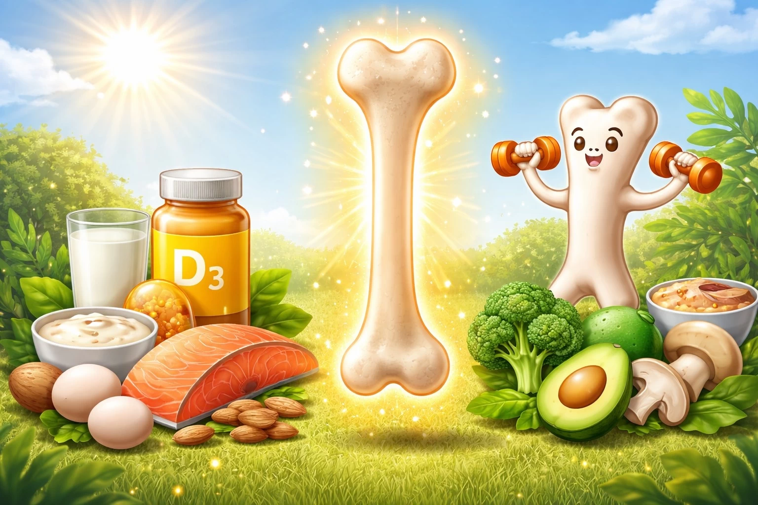 The Role of Vitamin D3 in Building Strong Bones for Kids
